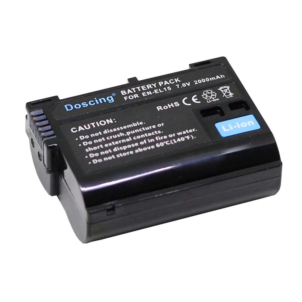 3x EN-EL15 EN EL15 Battery + 1x Dual Charger for Nikon Camera D500 D600 D610 D750 D850 D800 D800E D810 D810A D7100 D7200 1 V1 |