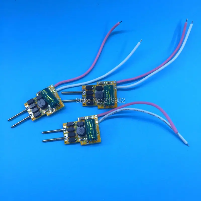 2 шт./партия 4 7X1W 300ma MR16 светодиодный индикатор питания драйвера 12V Вт 5 6 7 5X1