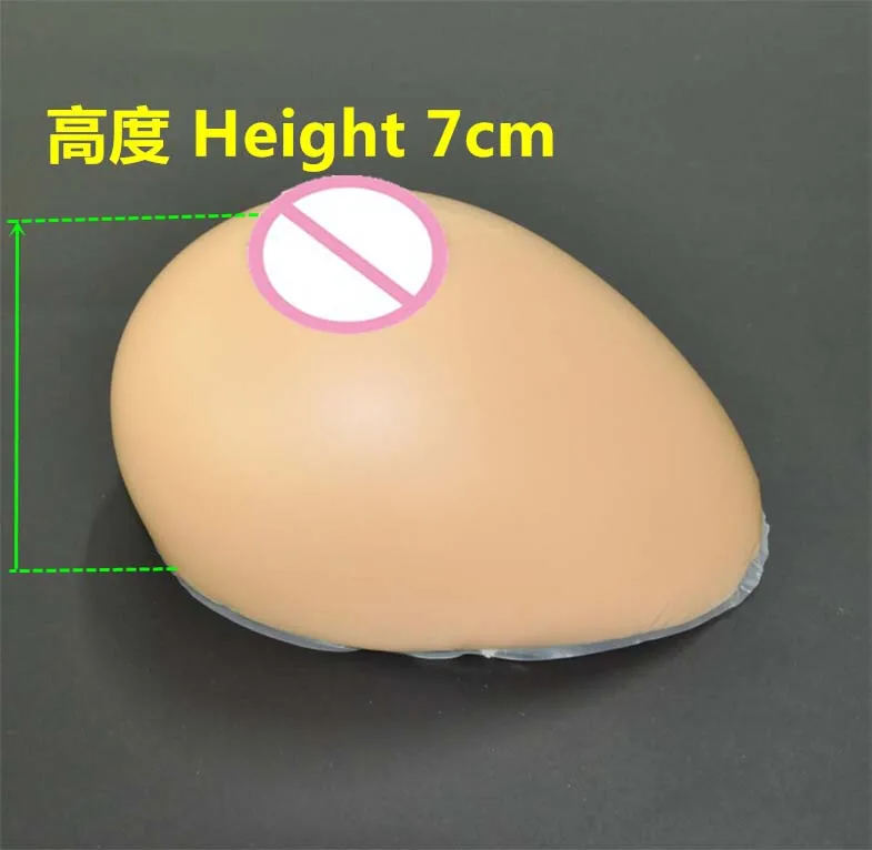 1000g/pair D cup Tan Realistic Silicone Breast Forms dark Artificial Fake Boobs Tits faux seins Bra Pads vagina transgender |