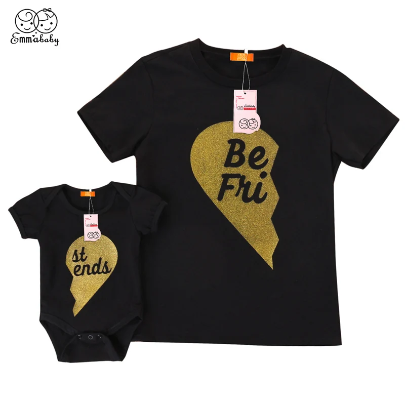 1 предмет одинаковая семейная одежда рубашка для мамы и ребенка милая