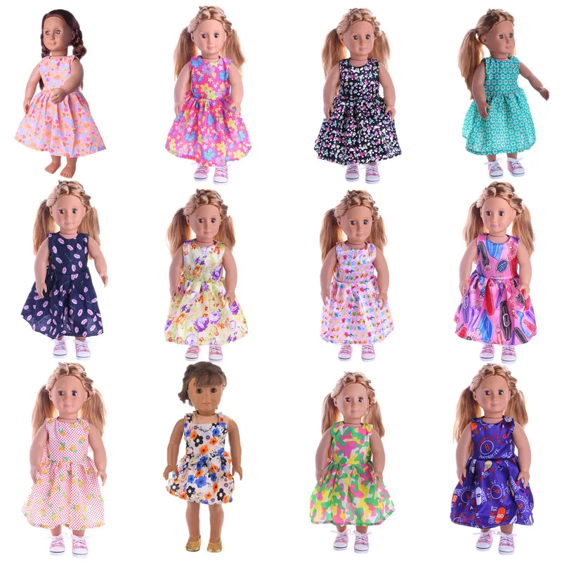 Платье принцессы LUCKDOLL 18 дюймов 43 см 12 цветов|Куклы| |