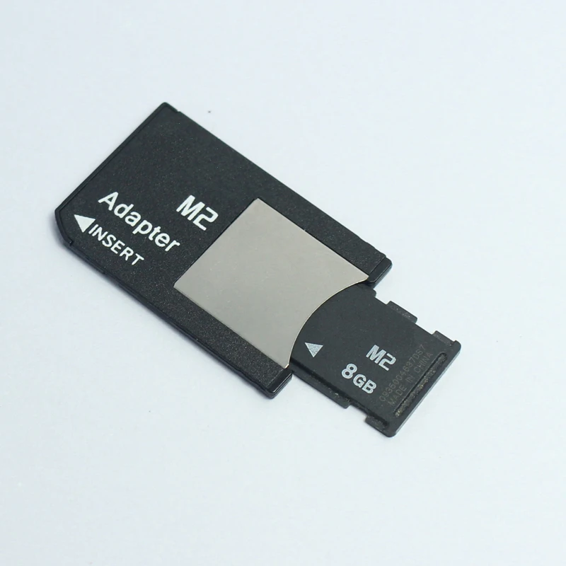 Новое поступление 2019 карта памяти объемом 8 Гб M2 Micro с адаптером карты MS PRO DUO