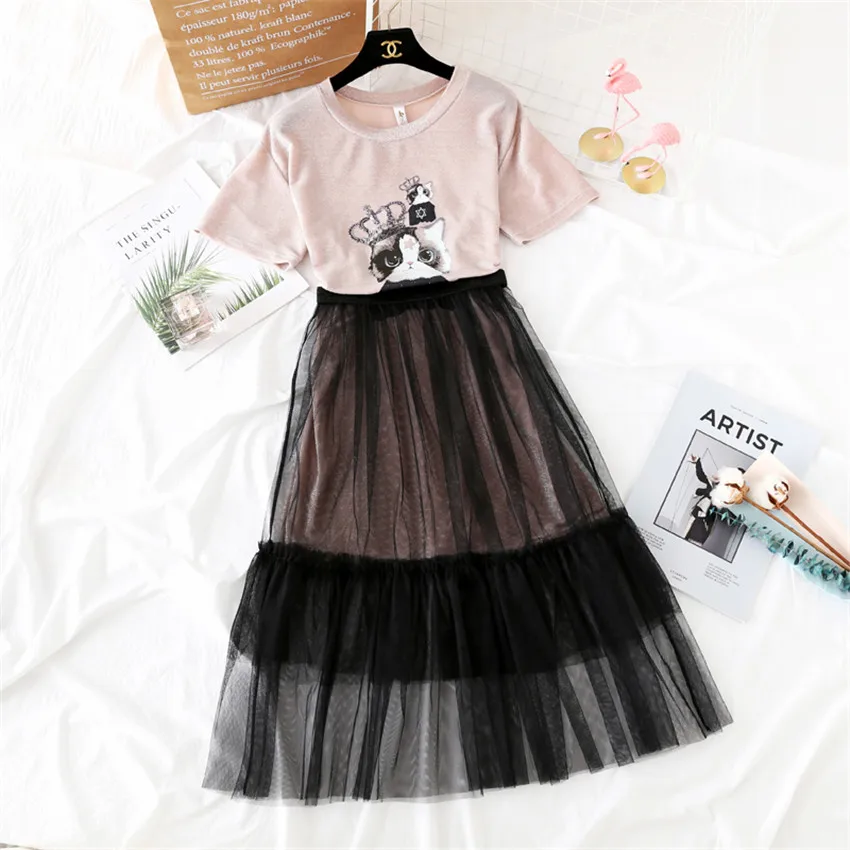 2018 новые модные весенние женские платья с короткими рукавами летнее платье из