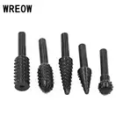 Вращающаяся Центральная Шлифовальная головка, 5 шт., рельефная вращающаяся Шлифовальная головка для дерева, хвостовик, Вращающийся набор инструментов