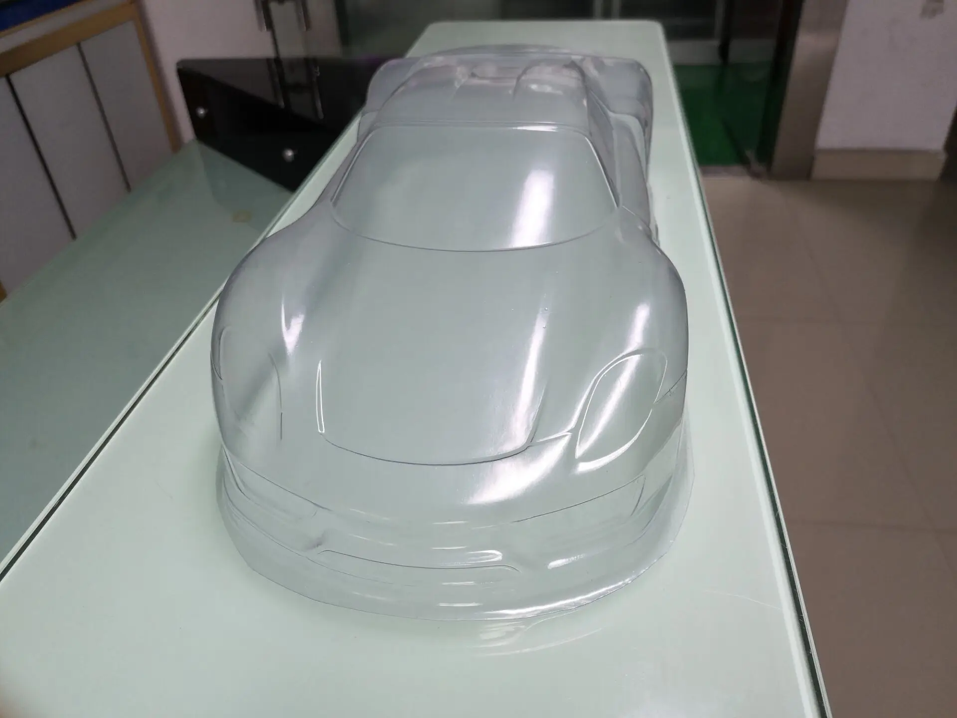 1/10 на дороге дрифт автомобиля прозрачный корпус с наклейкой для PPorsche 911 991 Carrera 4