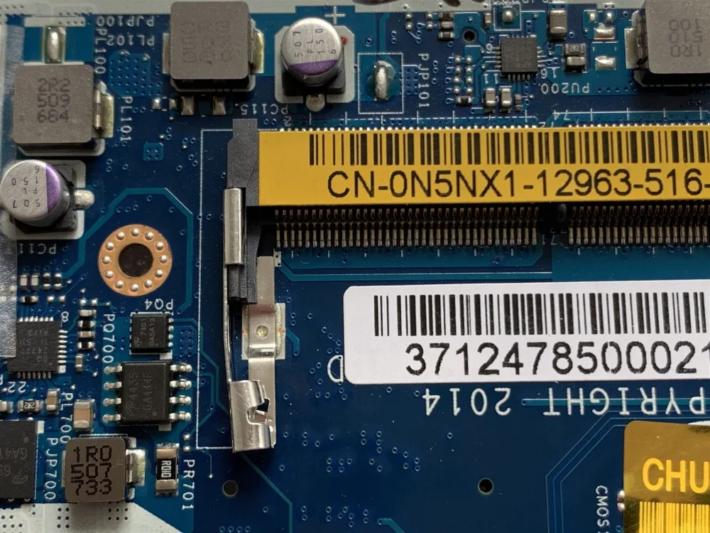 KEFU CN-0R1VJD R1VJD для Dell Latitude E7450 материнская плата ноутбука ZBU10 LA-A961P I5-5300U 100%