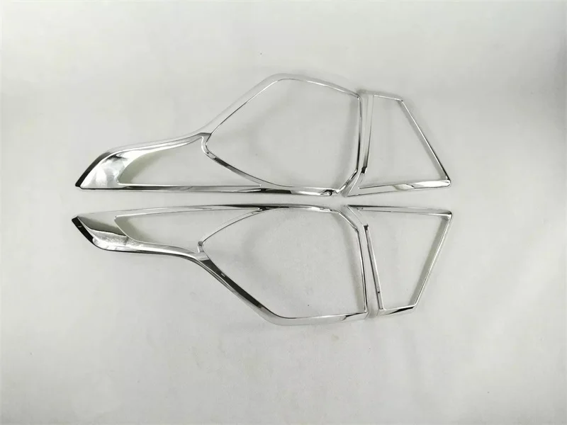 АБС-пластик хром задний светильник LED лампа хвост сзади рама крышка планки для Ford