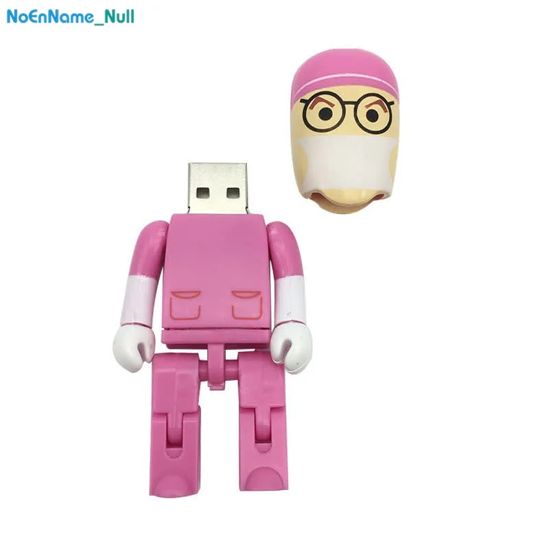 Больничная мультяшная Игрушка «Доктор» Серия USB флеш-накопитель 4 ГБ 8 ГБ флеш-накопитель 16 ГБ 32 ГБ 64 Гб медсестры Флешка 128 ГБ usb флешка