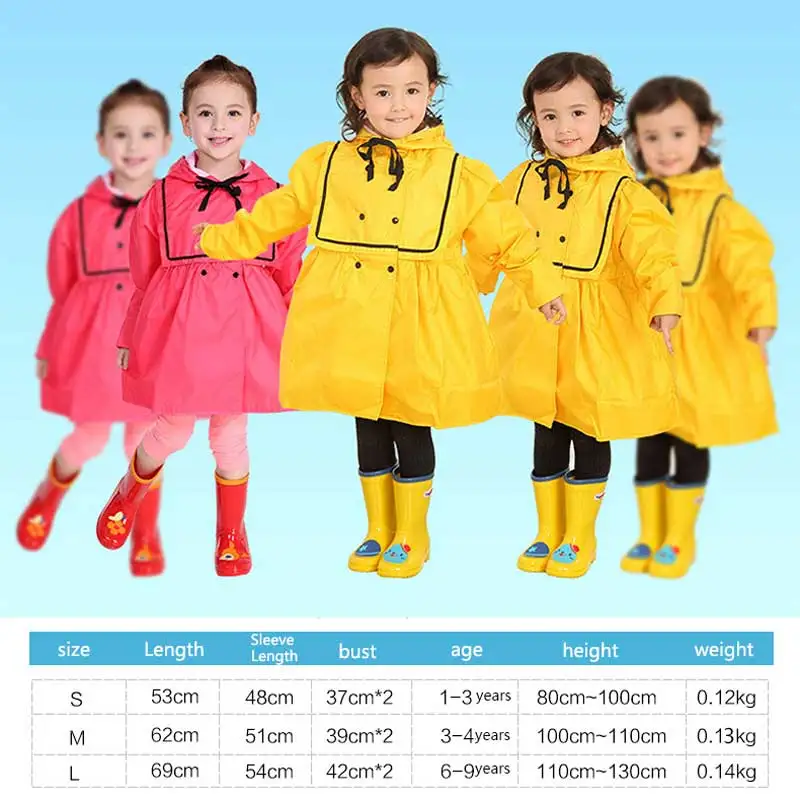 Юбка принцессы Стильный плащ дождевик из полиеста Милый водонепроницаемый