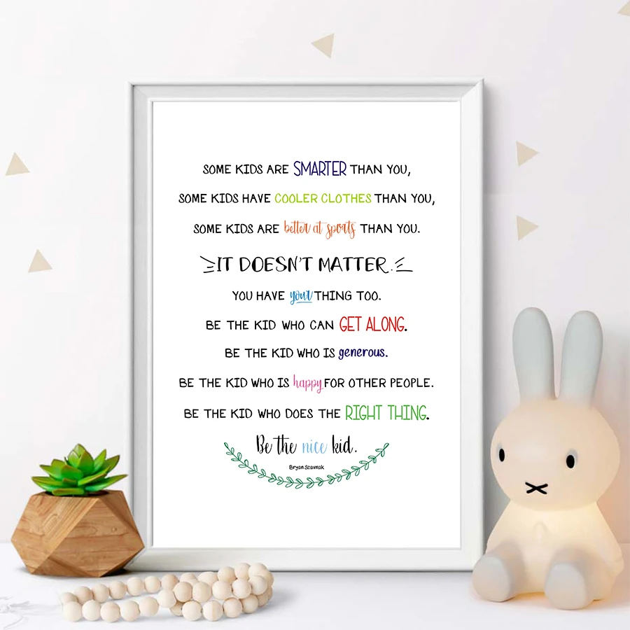 Настенная картина для детской комнаты постер на холсте с мотивами мультфильмов