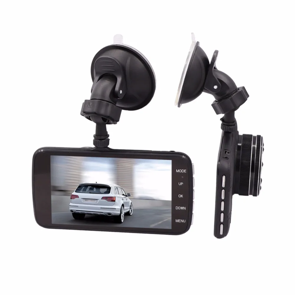 Ips экран Автомобильный видеорегистратор Камера dash cam Full HD 1080 P мониторинг парковки