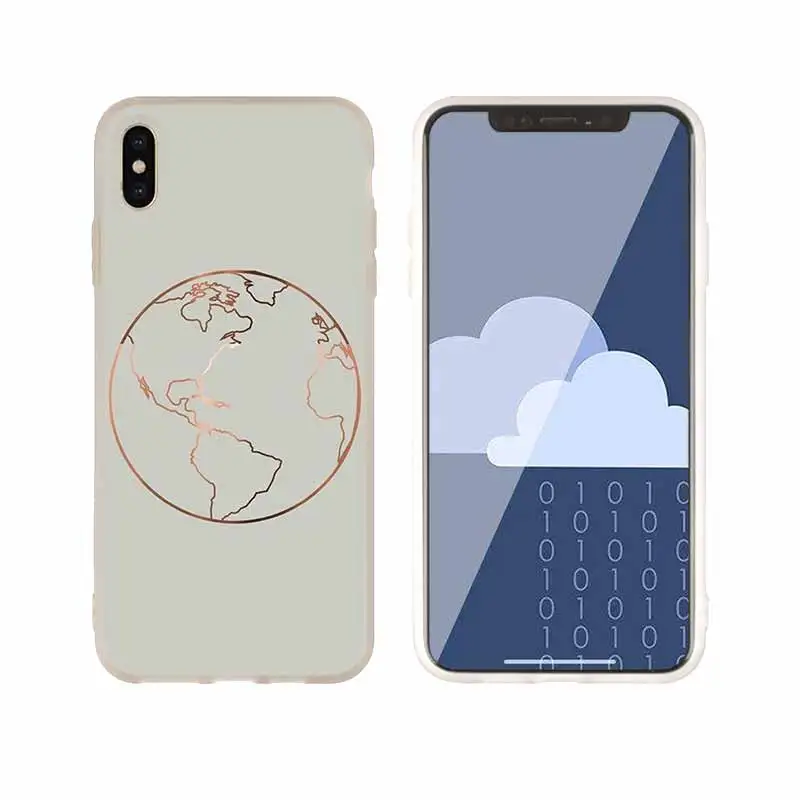 as the picture 13 Карта мира план путешествий Чехол Силиконовый мягкий для iPhone X 11 Pro XS Max XR 6 6S 7 8 Plus 4 5S SE чехол для телефона s TeleFoonhoesjes - Цвет: as the picture 13