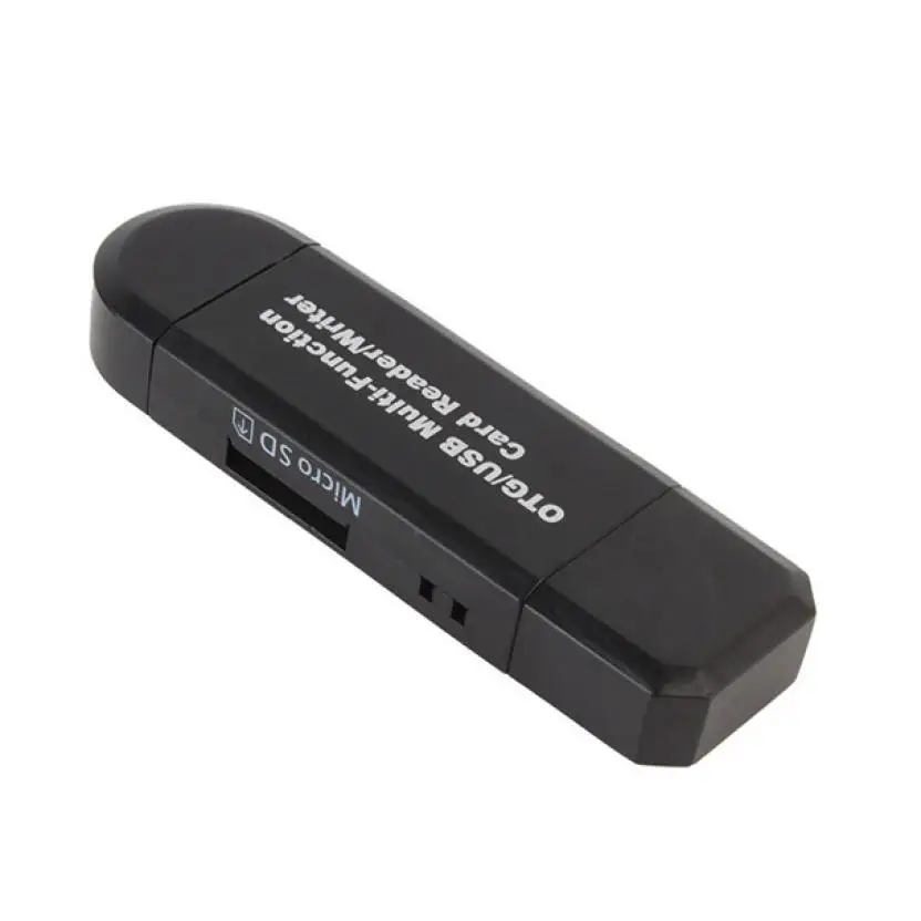USB 2 0 3 в 1 Многофункциональный кард-ридер SD карта TF тройка OTG Смарт-кард-ридер