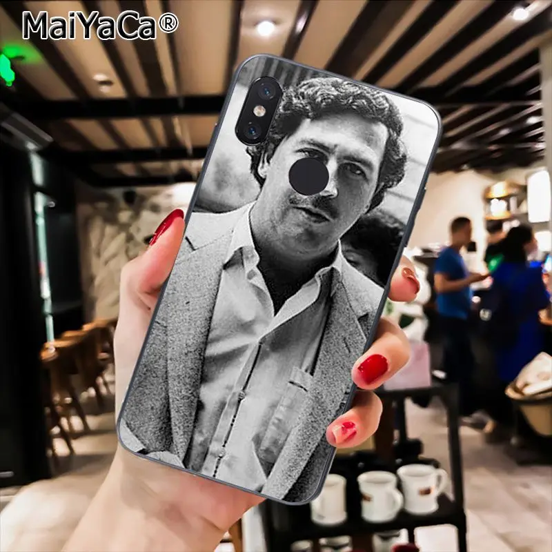 MaiYaCa нарко ТВ серии Pablo escobar чехол для телефона с рисунком для Xiaomi Redmi8 4X 6A S2 7A 5A Redmi 5 5Plus Note5 7 Note8pro