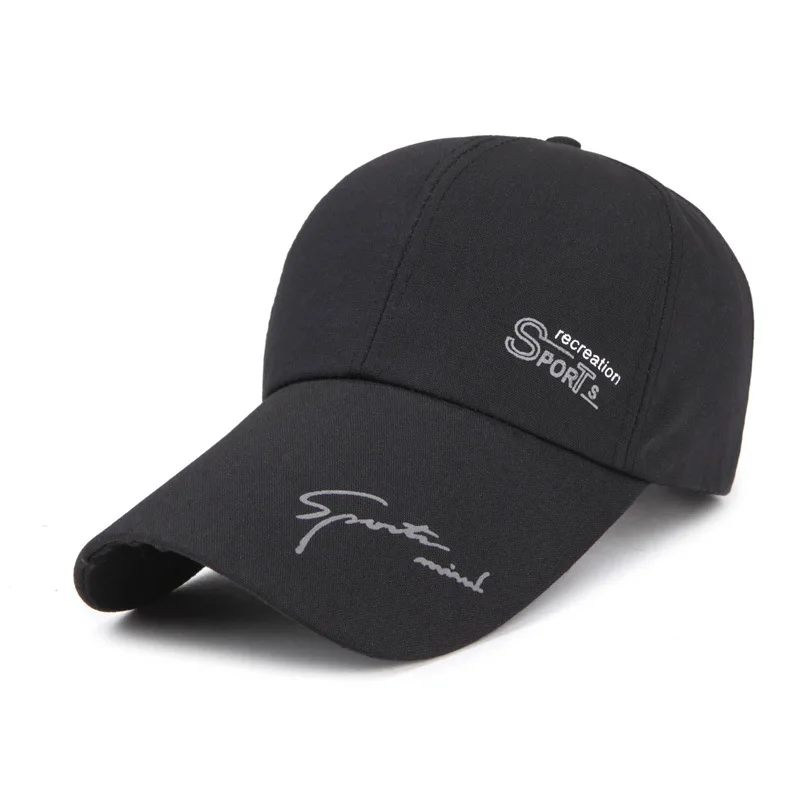 Бейсболки мужские весенние индивидуальные ковбойские Snapback Chance черный роскошный