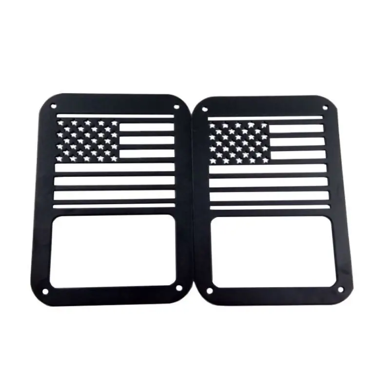 2 x прочные Защитные чехлы для задних фонарей Jeep Wrangler 4 door|tail lamp guards|jeep wrangler guardcover jeep