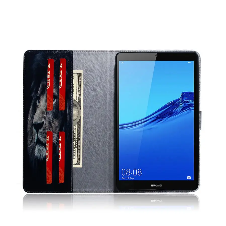 Чехол с рисунком льва для Huawei MediaPad M5 Lite 8 0 дюйма мягкая задняя крышка huawei m5 lite