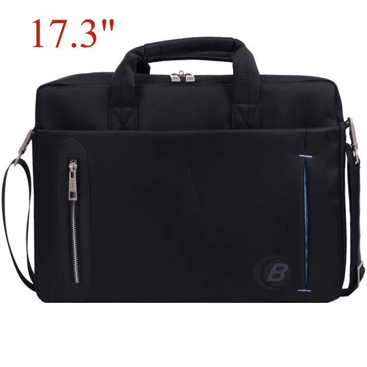 CoolBell, новинка, распродажа, портфель, Повседневная мода, 15,6-17,3 дюймов, сумки для ноутбука, Оксфорд, мужская сумка на плечо, женская сумка для компьютера, D239 - Цвет: 17 inch Black