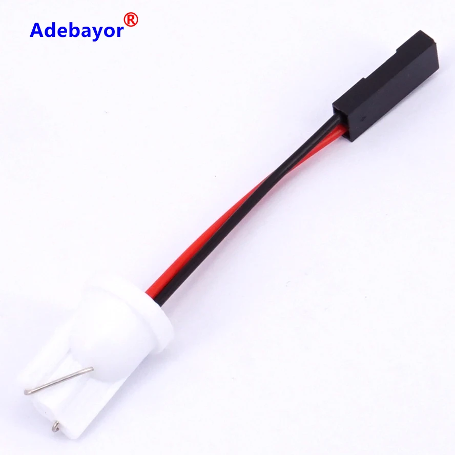 Светодиодный купольный адаптер освещения 10X для чтения в помещении лампа T10 194 W5W