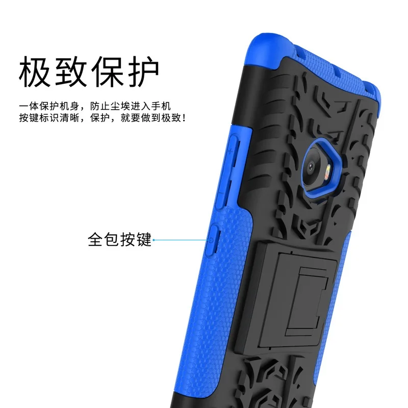 Подставка для Xiaomi Note2 ДЛЯ RedMi Примечание 4x Люксовый Бренд Телефон Броня Защитные PC