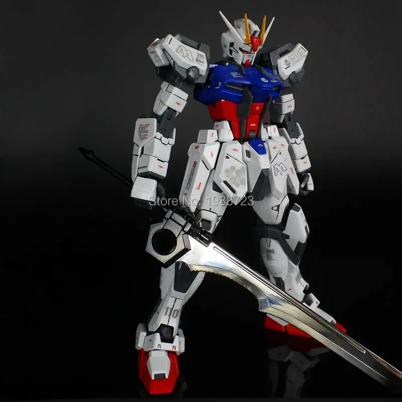 1 шт. японский черный металлический сплав тяжелый лезвие меча аксессуары для 1/144