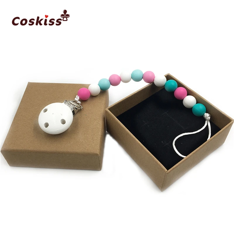 Детский Прорезыватель для зубов сделай сам зажим соски мальчиков и девочек