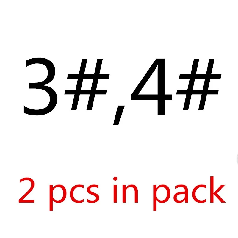2pcs 3-4 Высококачественный скребок для полости рта, стоматологические средства для удаления зубного камня, скребок для зубного налета, инструмент для удаления зубного камня, стоматологический инструмент - Цвет: 2pcs 3-4