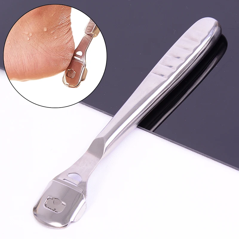 

Stainless Steel Hard Dead Skin Remover Callous Knife Feet Cutter Shaver Trimmer Pedicure Callus Blade Pedicure Foot Care Tools