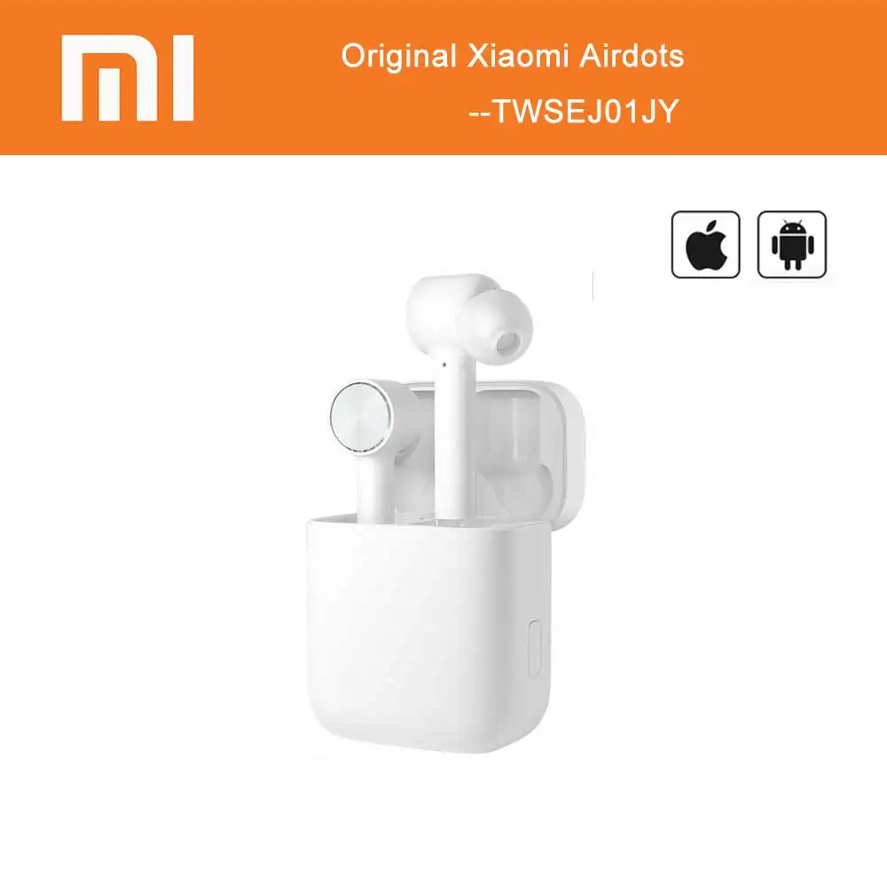 2019 Xiaomi Air TWS наушники Bluetooth-наушники MI AAC HD-звук Шумоподавление Сенсорная