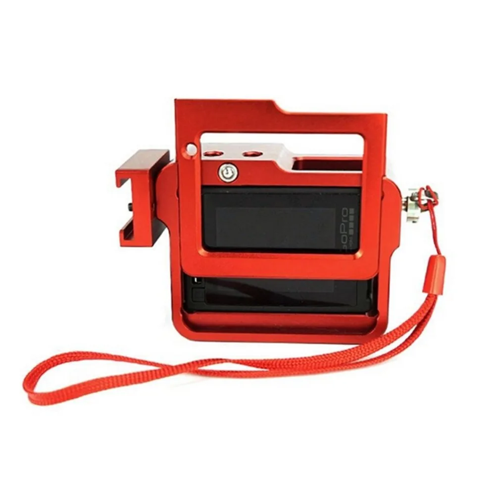 Алюминиевые аксессуары защитная рамка корпус крепление с 37 мм УФ для Gopro Hero 3 + 4