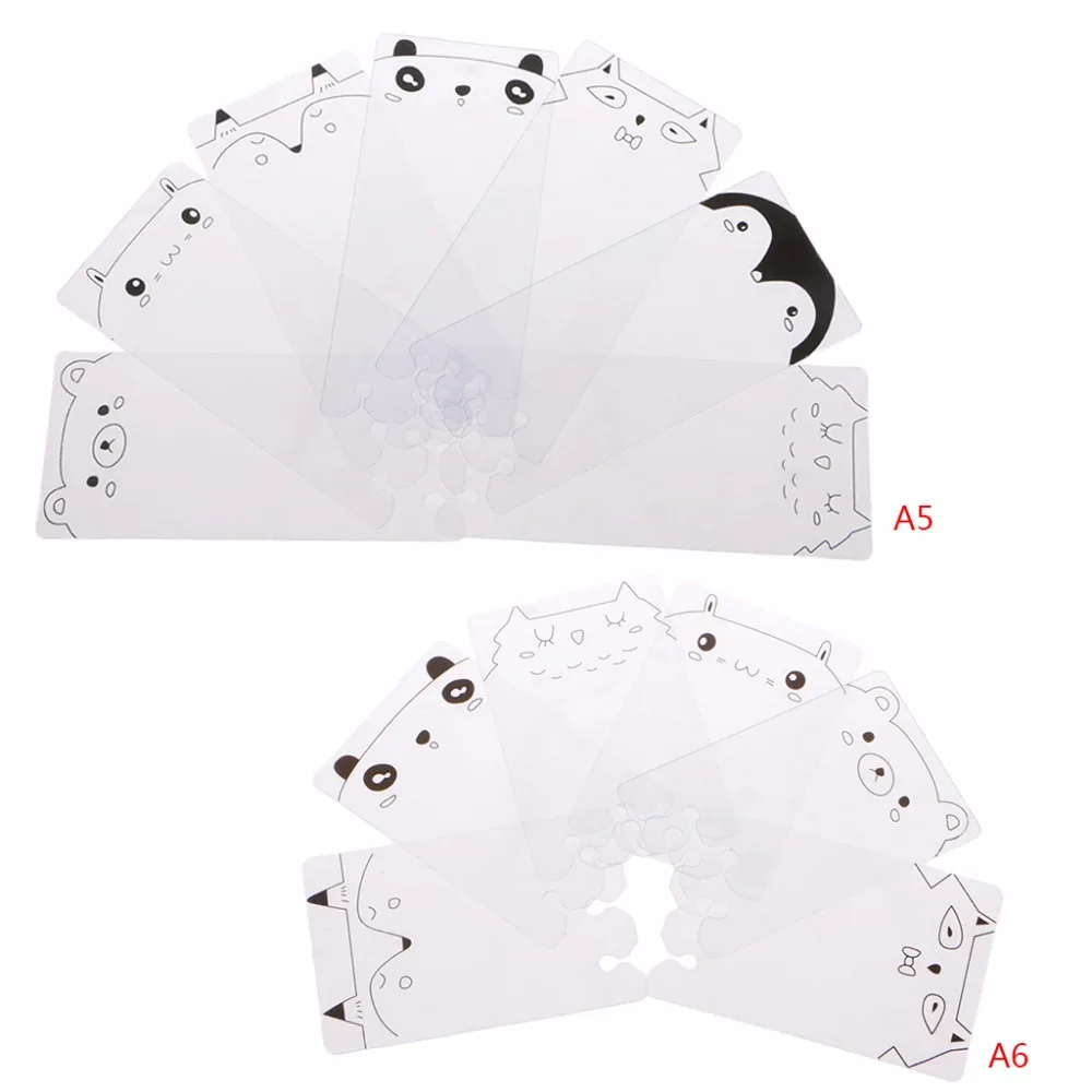 

Cartoon Tape Dispensing Plate Board For A5 A6 Size Binder Planner Notebook