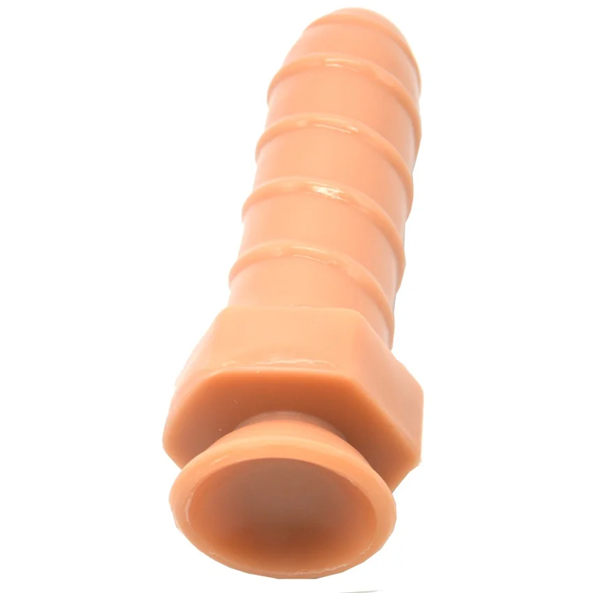 MLSice силиконовая круглая головка резьба Анальная пробка для секса массажер