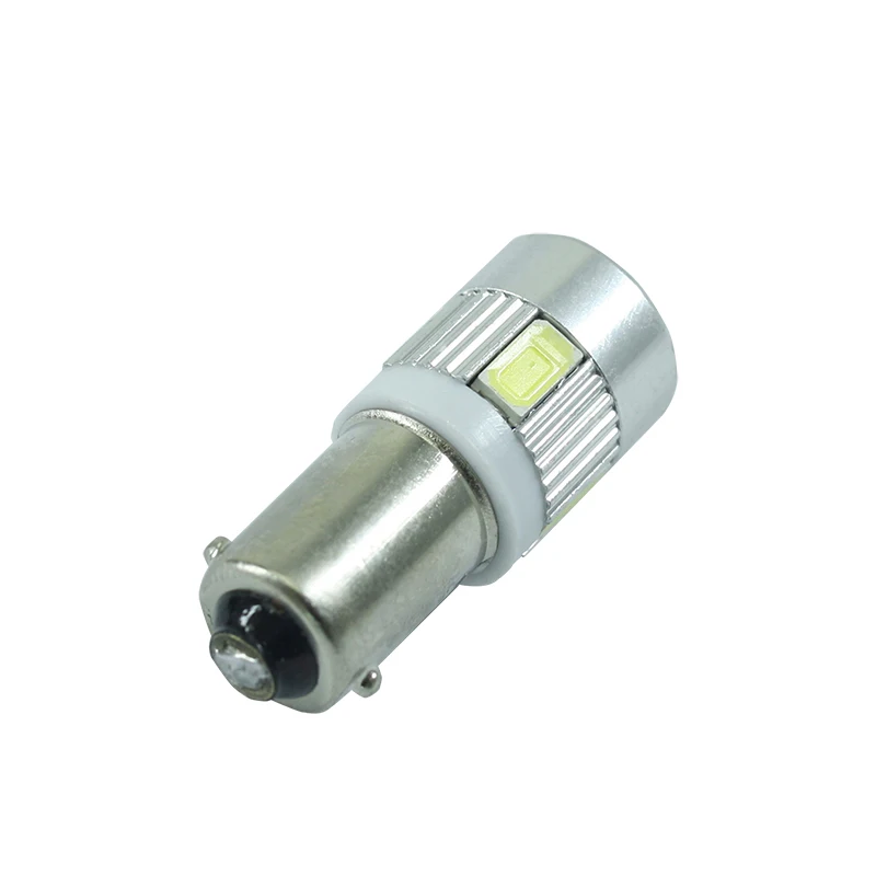 2 шт. BA9S Led T4W поворотные сигнальные задние фонари боковая лампа 6SMD DC 12В Белый |