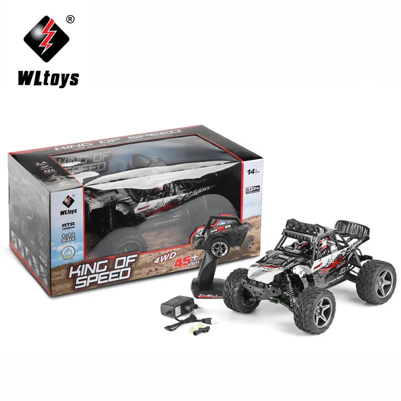 WLtoys 12409 гоночный автомобиль 1/12 4WD 2 4G Радио пульт дистанционного управления