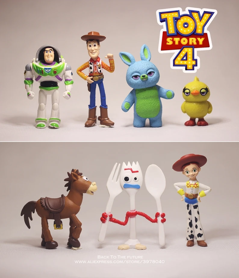 

Игрушка Дисней Story 4 Woody Buzz Lightyear 4-7 см 7 шт./компл., экшн-фигурки, коллекция украшений аниме, фигурка, Детская модель
