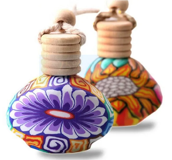 Винтажная эссенция из полимерной глины флакон для духов пустая бутылка 15 мл