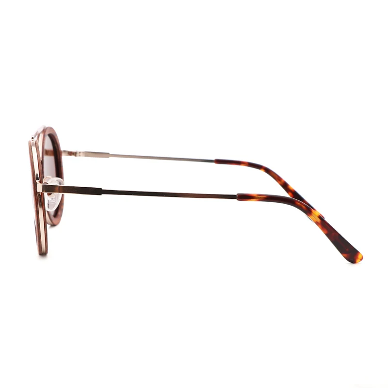 Классические модные трендовые новые красные деревянные солнцезащитные очки