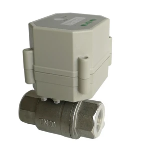 Электрический клапан с таймером 34 дюйма, клапан с механическим Контролем времени SS304, AC110V-230 для полива сада, слива воды