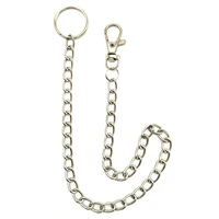 metal wallet chain belt rock punk trousers pant jean keychain hipster key ring clip keyring keychains women kpop accessories