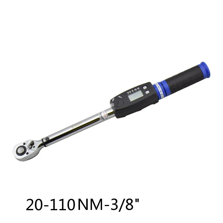 

High precesion digital preset torque wrench 20-110NM 3/8" Ratchet Wrench Adjustable torque spanner CSC-110 torsion test wrench