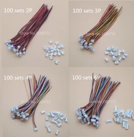 100 sets micro jst 1 25mm 1 25 jst 2p 3p 4p 5p 6p 7p 8p 9p 10pin female connector plug male plug with wire