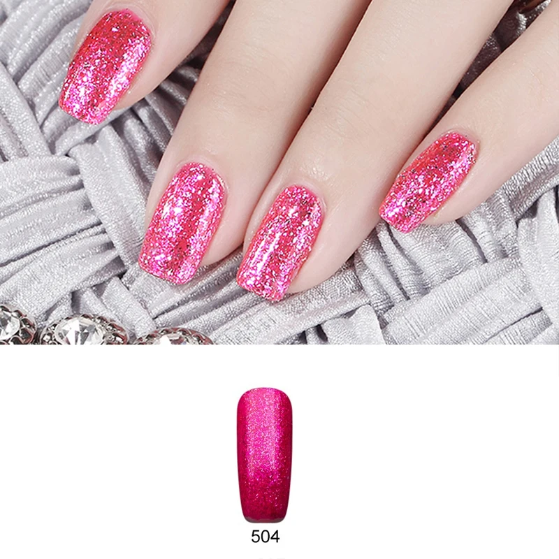 Платиновый гель краска для дизайна Lucky Color Гель лак нейл арта полуперманентный