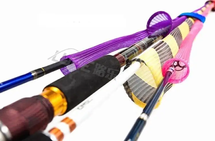Expandable170cm 5 цветов покрытие для удочки протектор Pesca аксессуары стержни фермы рукава полюс перчатки куртка рыболовные снасти