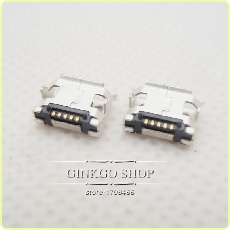 1000 шт./лот Micro USB разъем V8 Порт 2 фута DIP 5P 7 мм расстояние|port connector|connector 2connector usb |