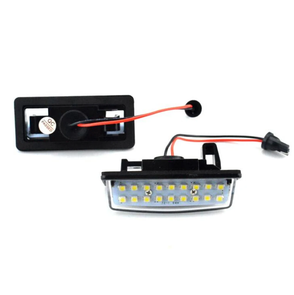 2x Error Free 18 3528 SMD LED License Number Plate Lamp Car Light Fit for Nissan TEANA J31 J32 Maxima Cefiro Altima Rogue Sentra |