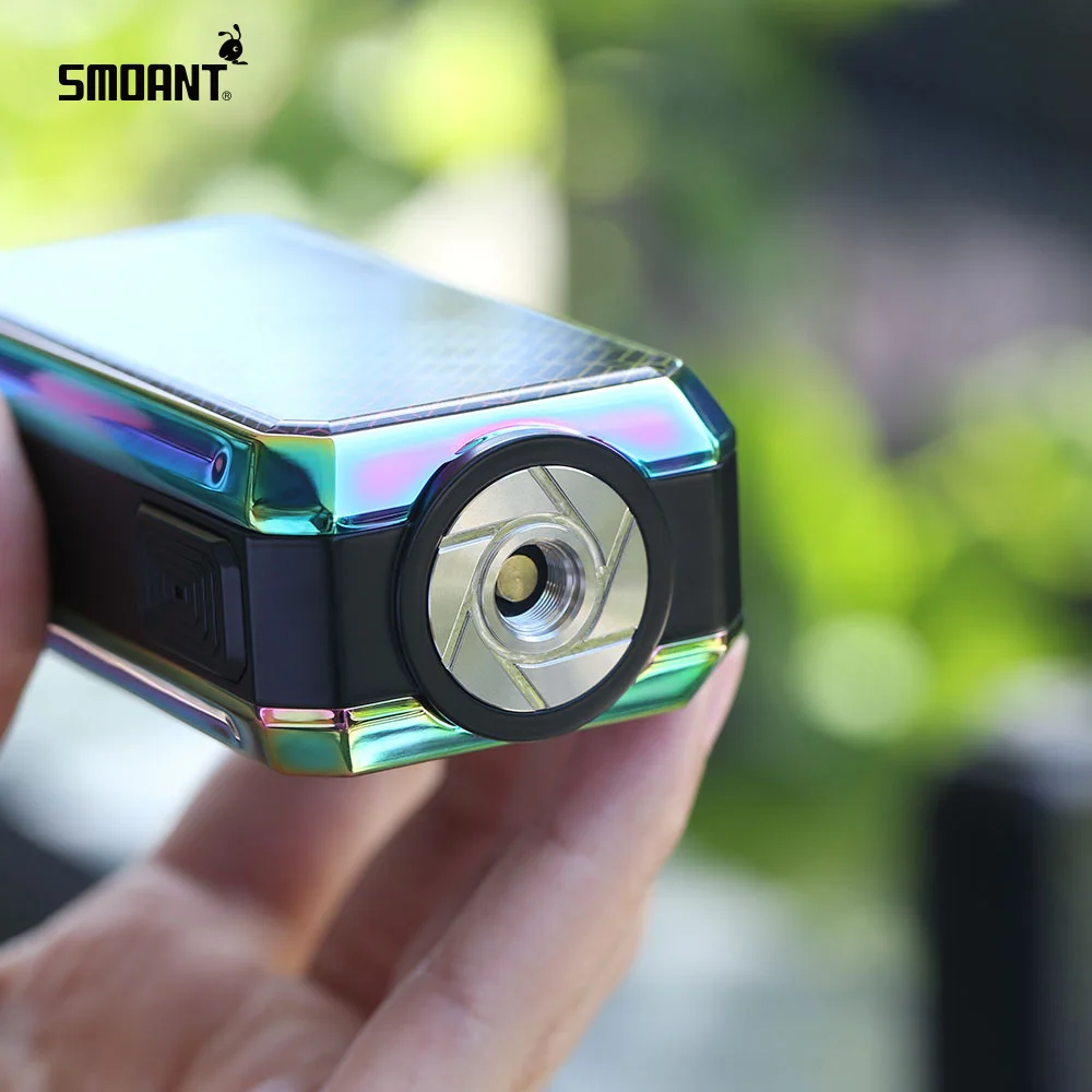Оригинальный 225 Вт Smoant Charon мини бокс мод Vape Питание от двух аккумуляторов 18650