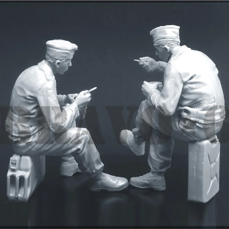 1/35 Второй мировой войны немецкий Солдат Смола персонажа модель