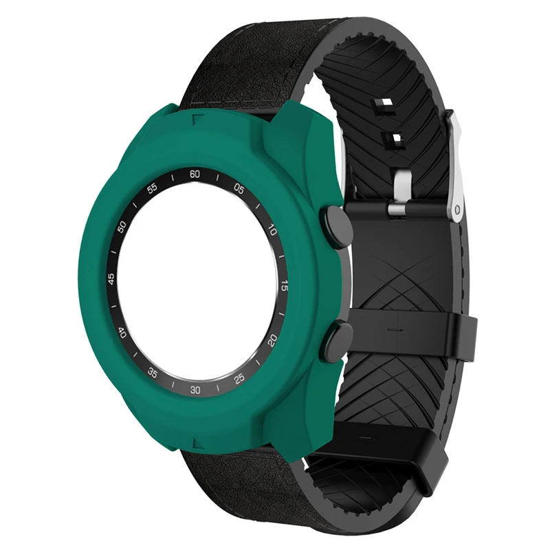 Hangrui, защитный чехол для Ticwatch Pro, Смарт-часы, чехлы, полное покрытие, силиконовая оболочка, аксессуары для Ticwatch Pro, ремешок для часов