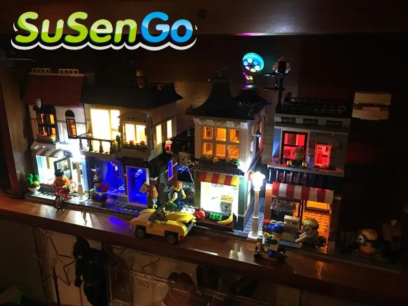 Аксессуары для дома SuSenGo Creator красочный комплект со светодиодной подсветкой