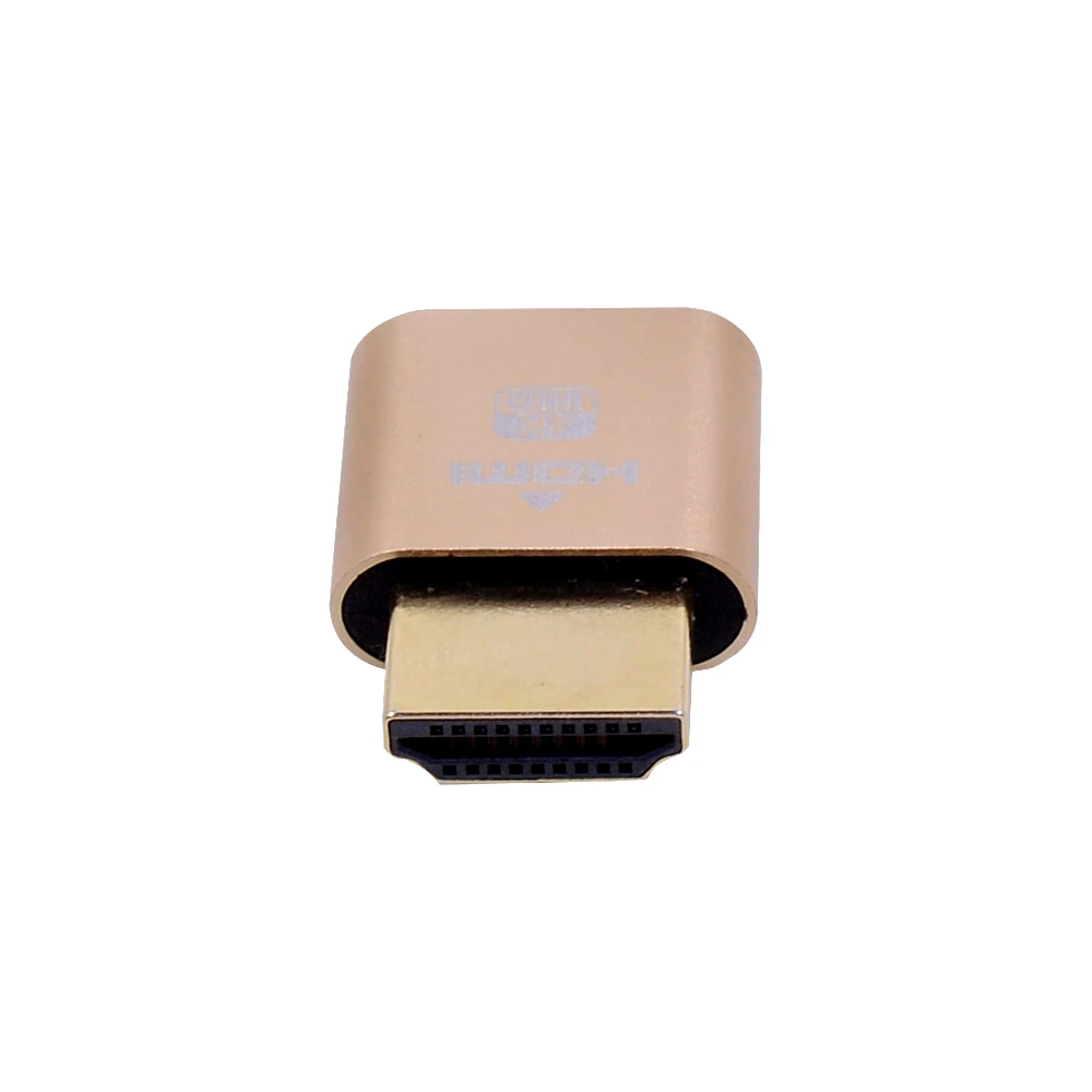 Адаптер Виртуального дисплея CHIPAL VGA Подключаемая вилка HDMI DDC EDID дисплей